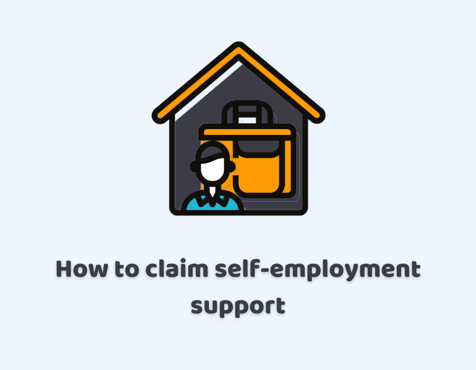 How to claim self-employment support