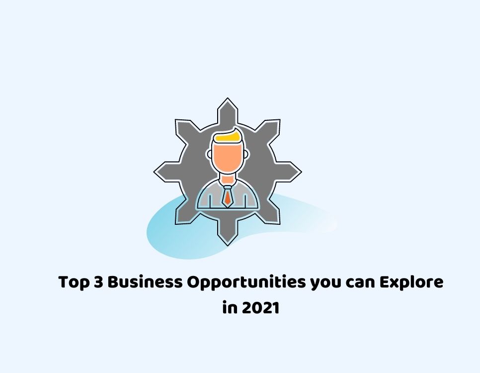 Top 3 Business Opportunities you can Explore in 2021