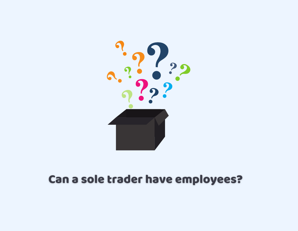 can a sole trader have employees