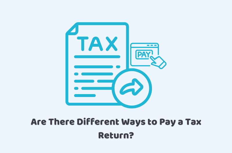 different ways to pay a tax return