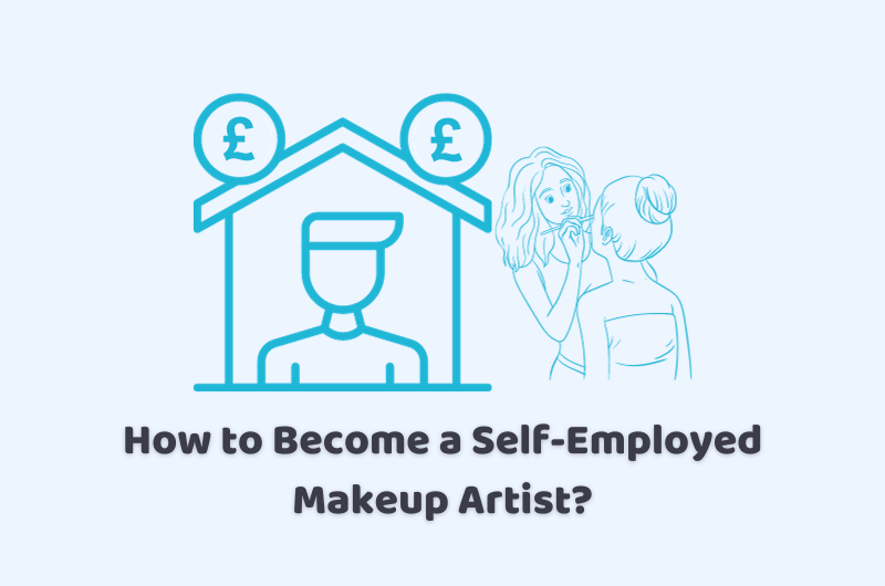 self-employed makeup artist