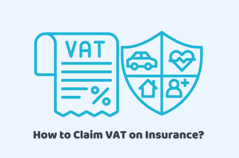 how to claim VAT on insurance