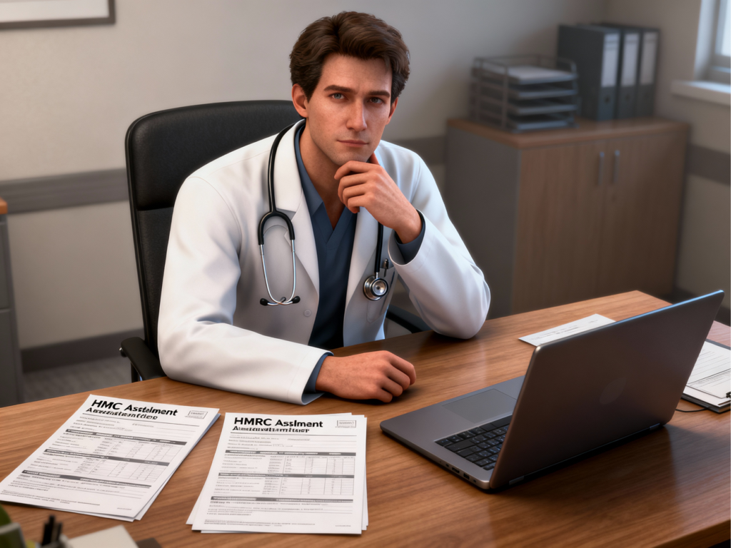 self assessment tax returns services for healthcare in london
