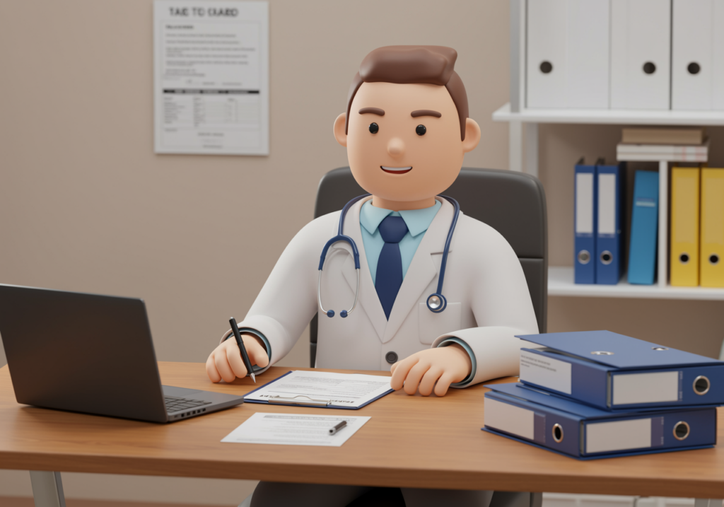 tax returns services for healthcare in London