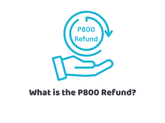 What is the P800 Refund?