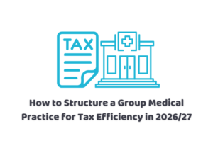 group medical practice tax planning